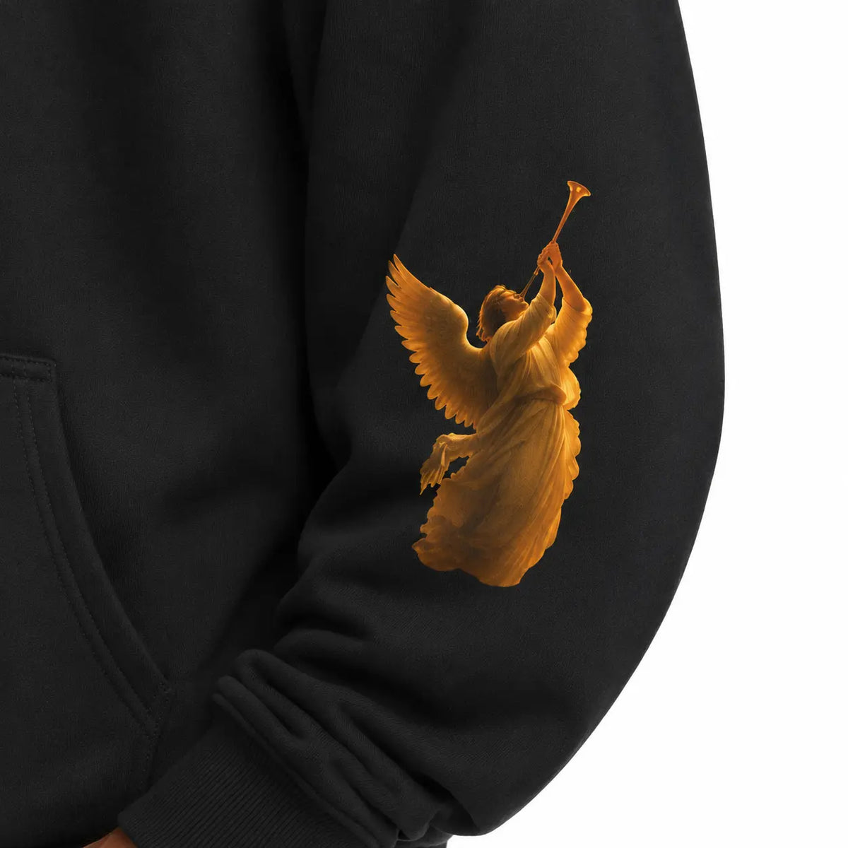 "King of Kings, Lord of Lords" Jesus Graphic Hooded Sweatshirt