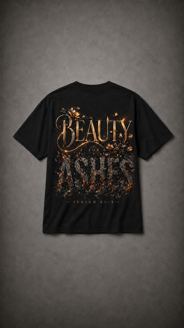 Beauty from Ashes black tee
