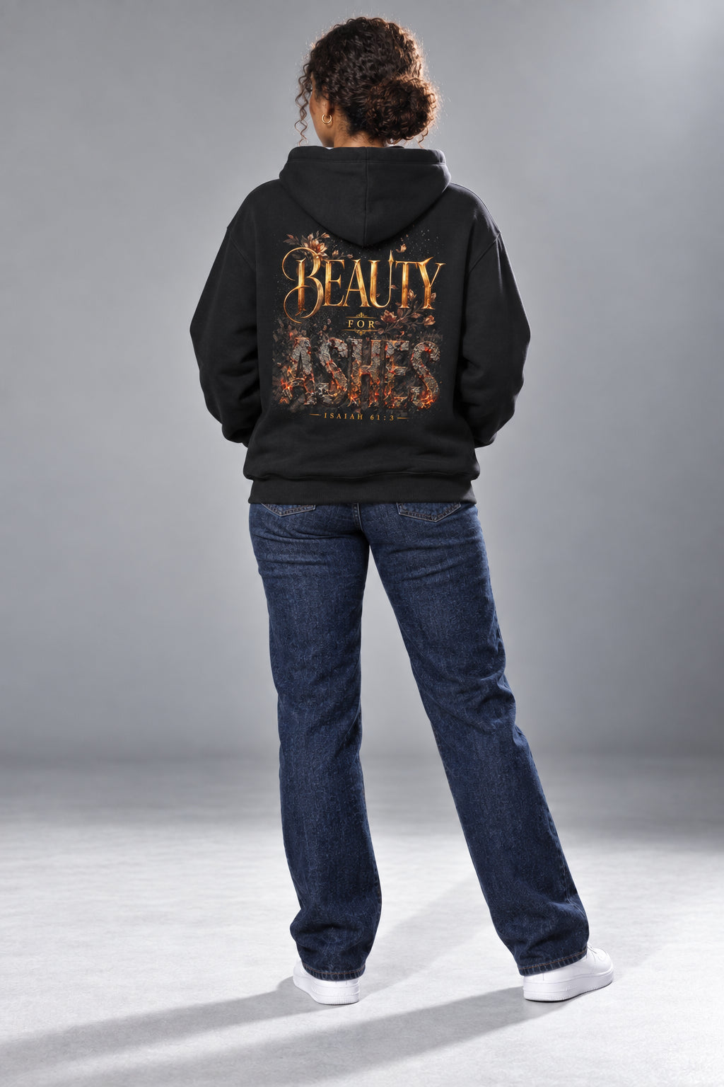 Beauty For Ashes Fleeced Hoodie