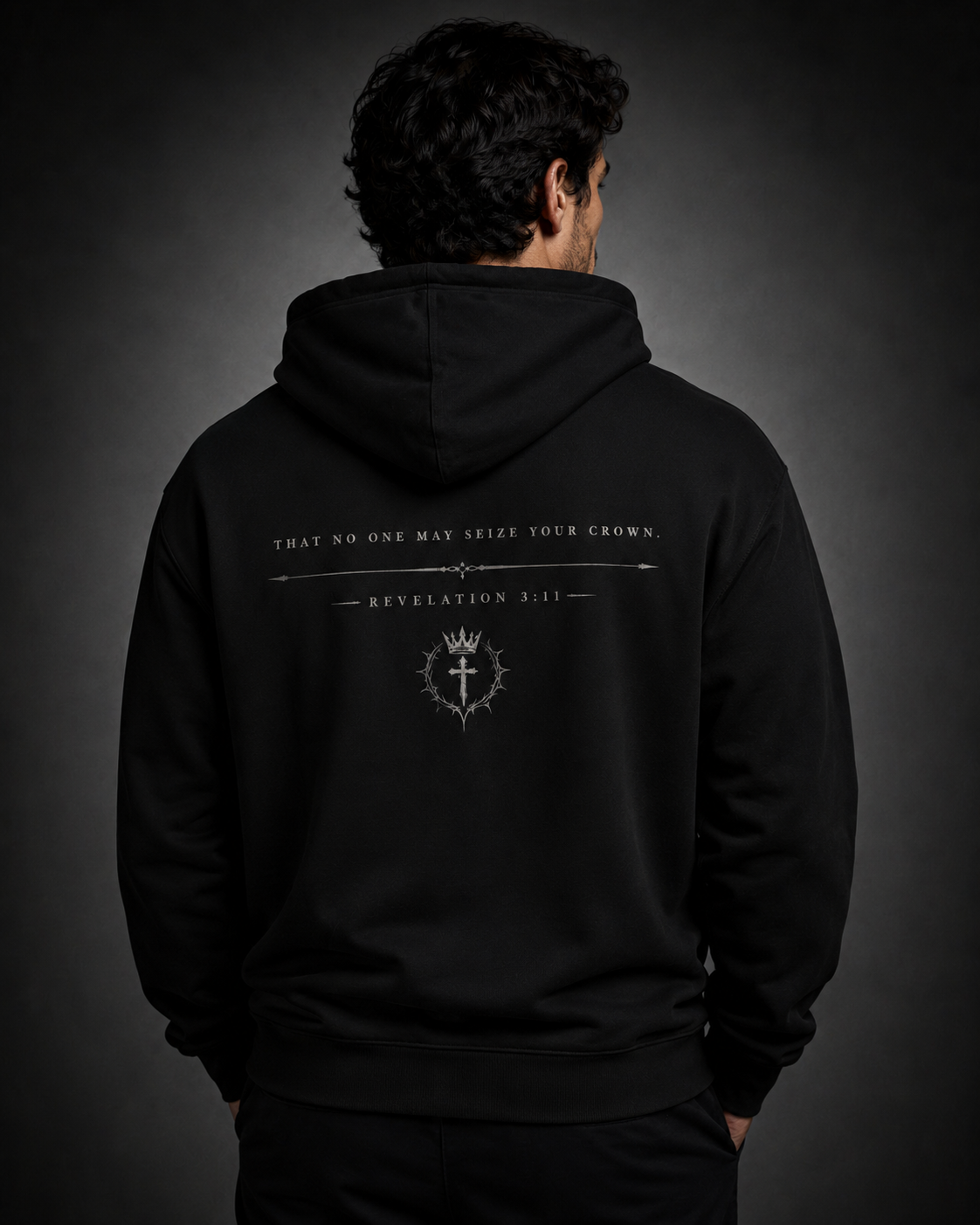 Hold Fast To Your Crown Premium Hoodie