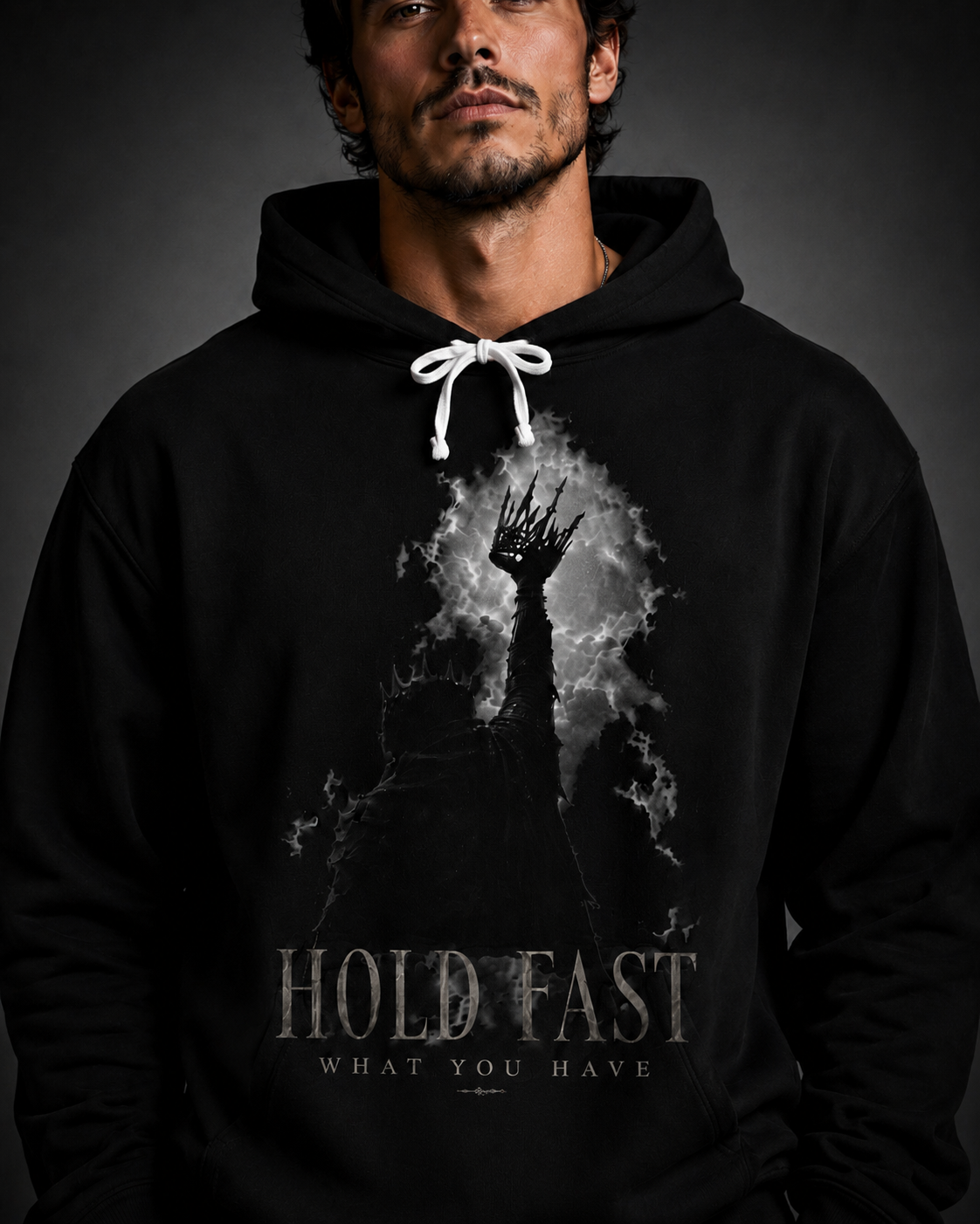 Hold Fast To Your Crown Premium Hoodie