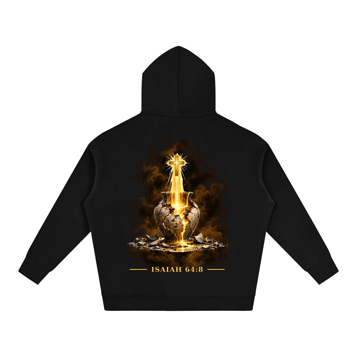 Isaiah 46:8 Fleeced Hoodie
