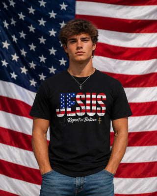 *Exclusive* JESUS 4th of July T