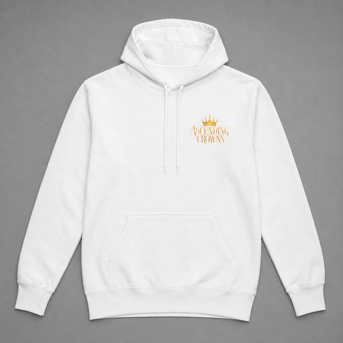 I AM WHO I AM HOODIE WHITE