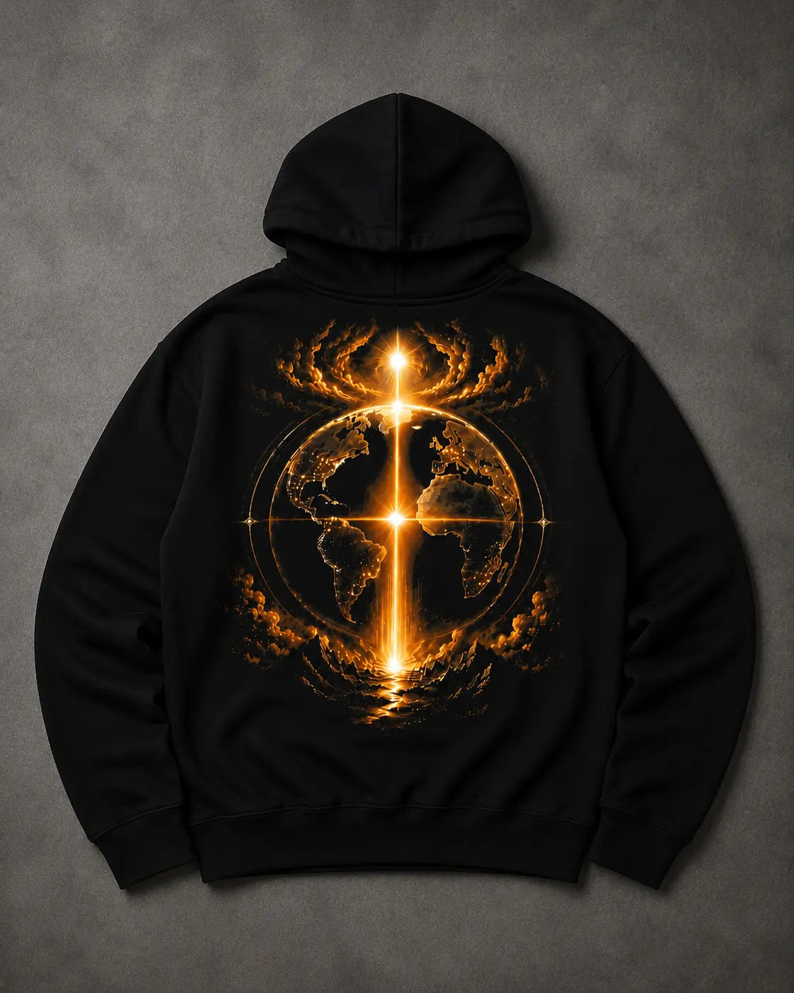 On Earth as It Is In Heaven Fleeced Hoodie
