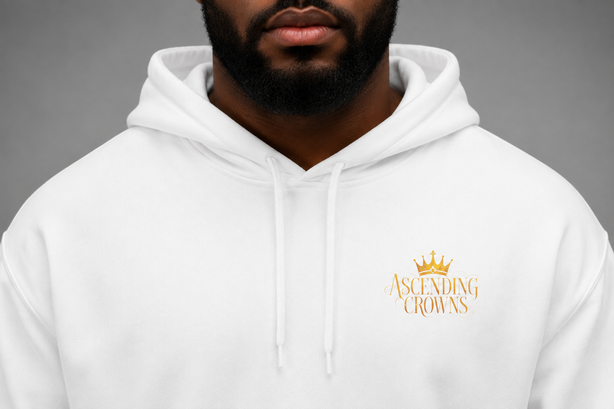 I AM WHO I AM HOODIE WHITE