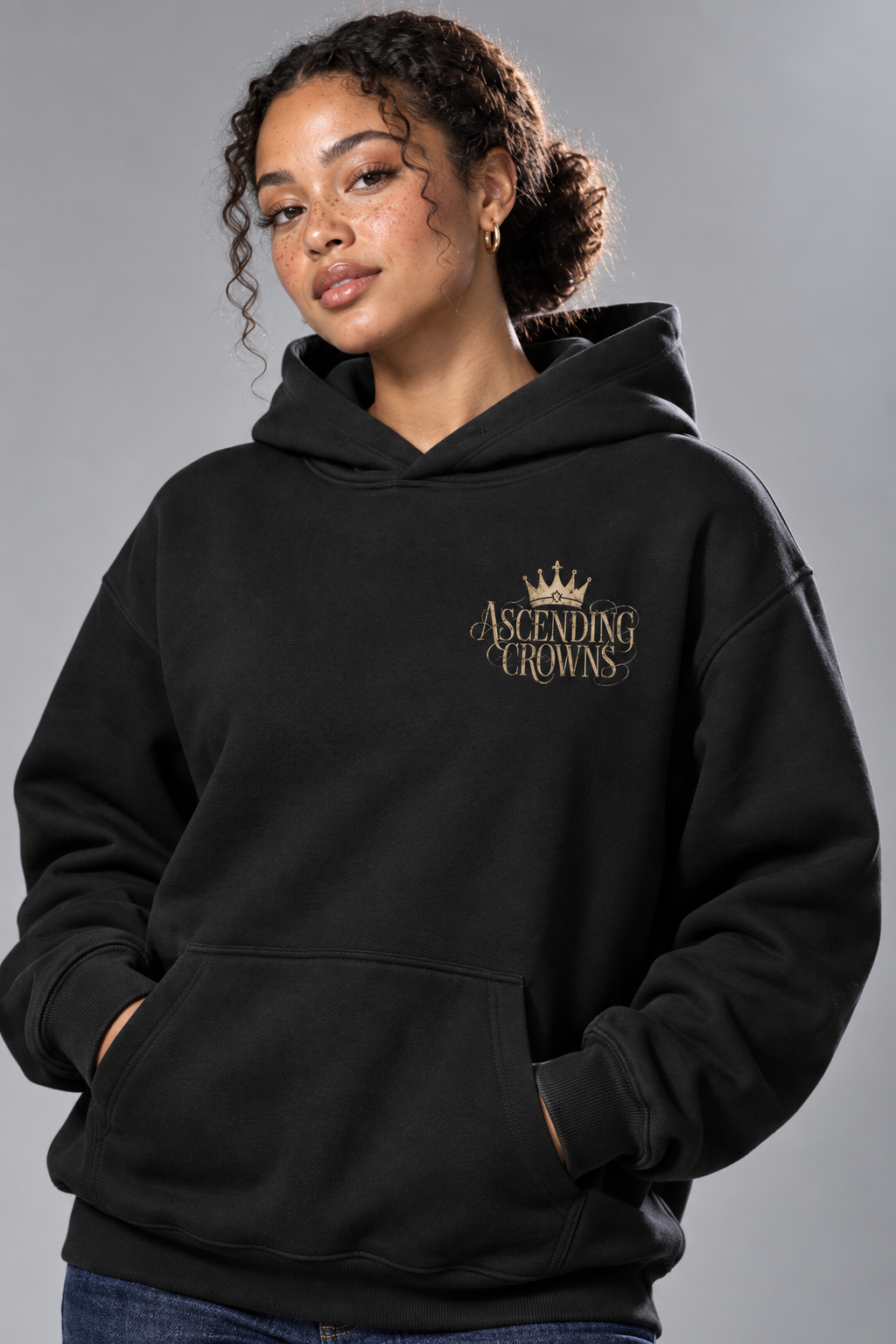 Isaiah 61:3 / Beauty for Ashes Hoodie Black