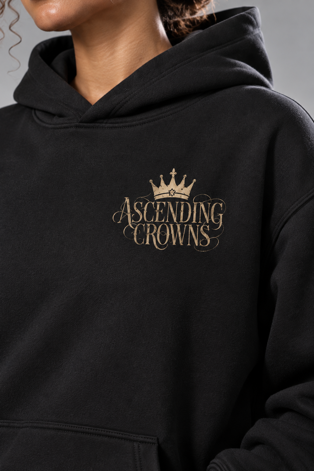 Isaiah 61:3 / Beauty for Ashes Hoodie Black