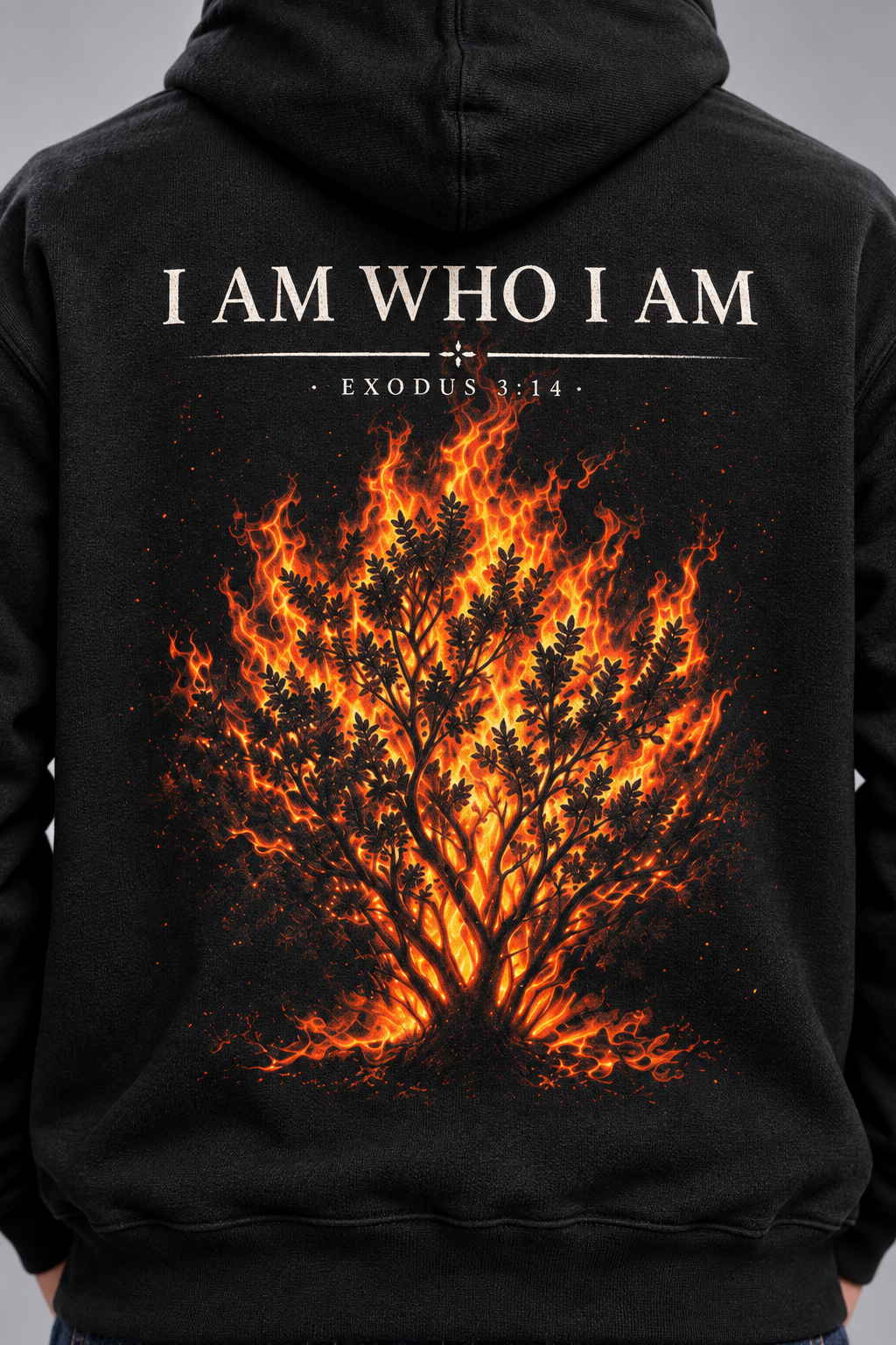 I AM Fleeced Hoodie
