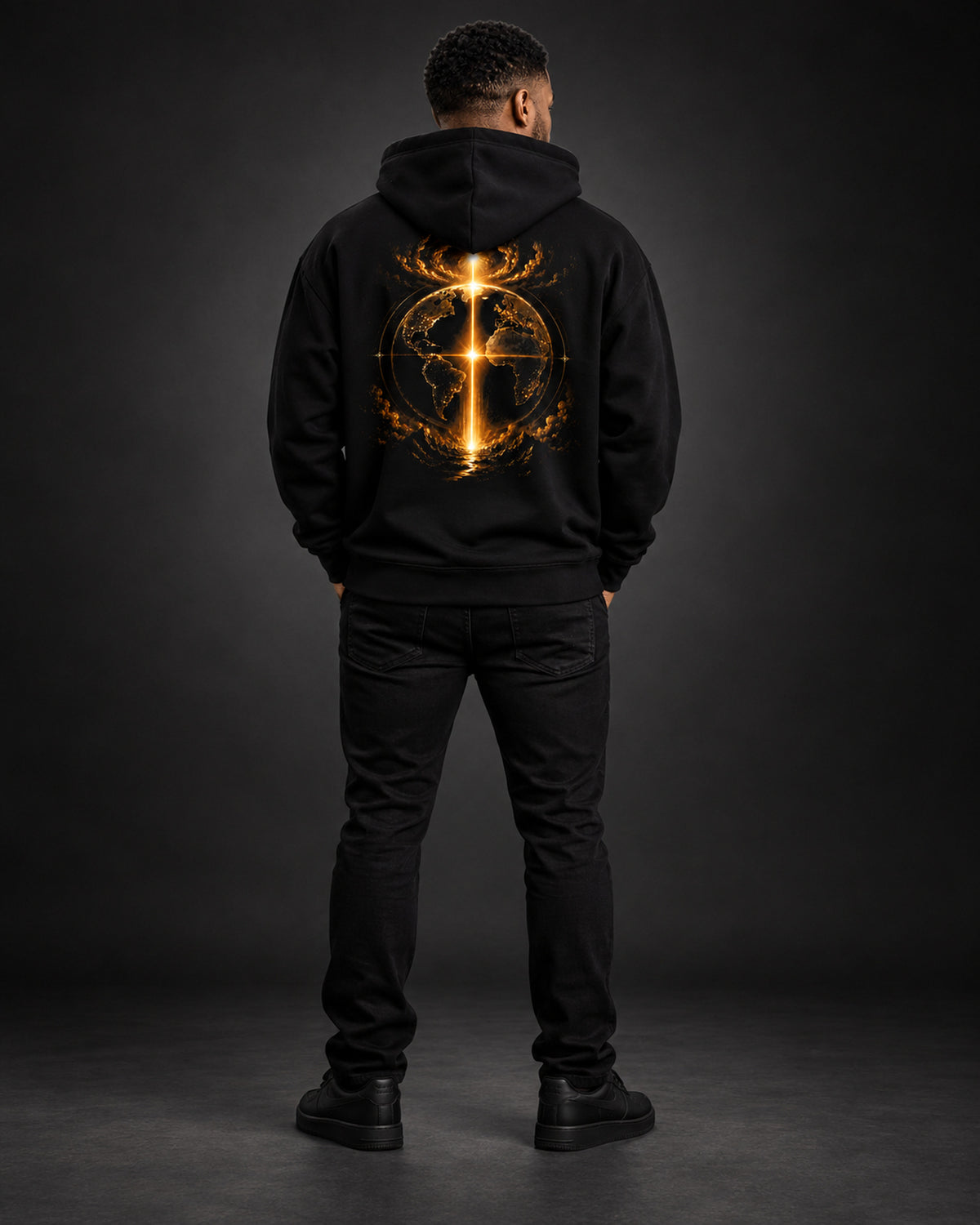 On Earth as It Is In Heaven Fleeced Hoodie