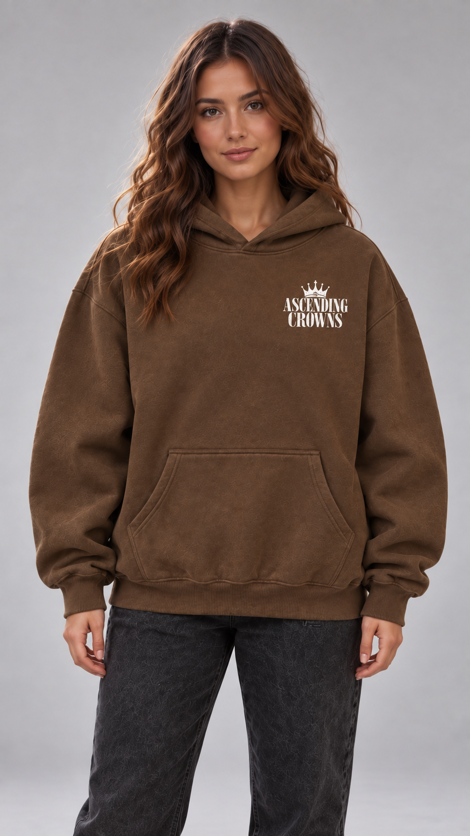Greater is His Love For You Oversized Fleece Hoodie
