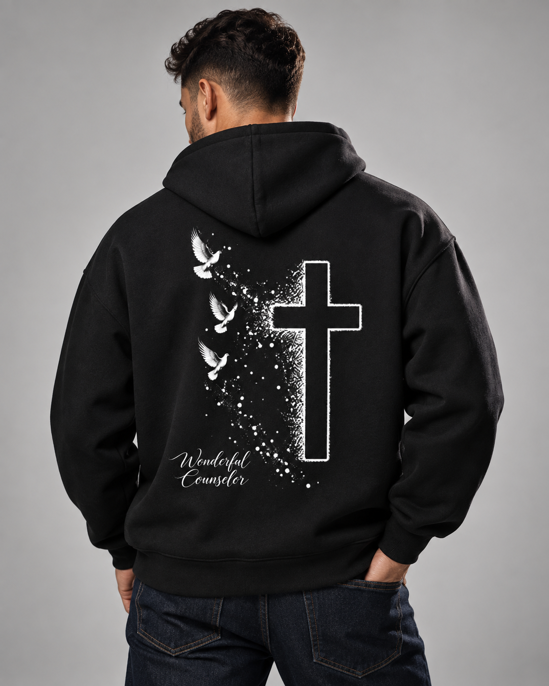 Wonderful Counselor Oversize Fleeced Hoodie