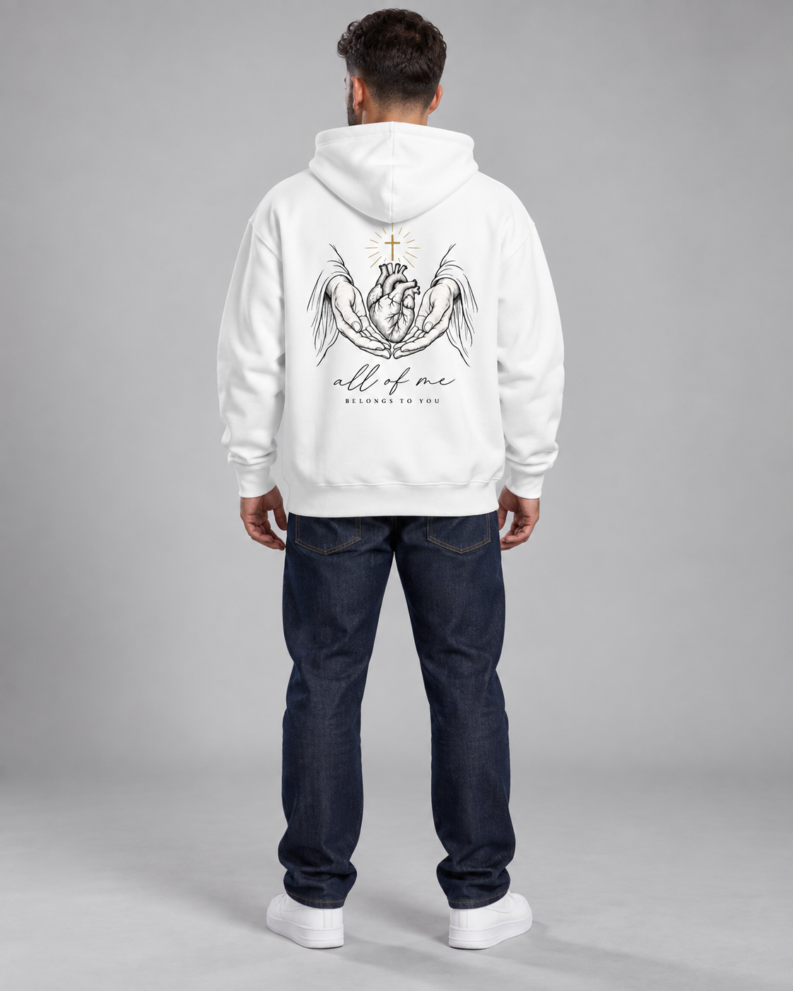 All of Me Belongs to You Fleeced Hoodie