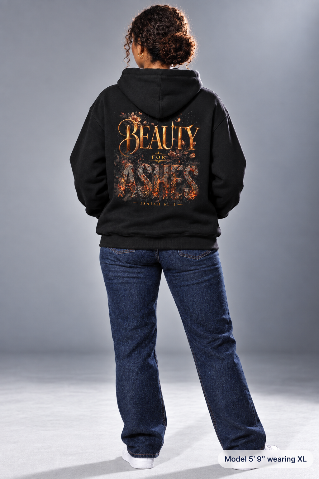 Beauty For Ashes Fleeced Hoodie